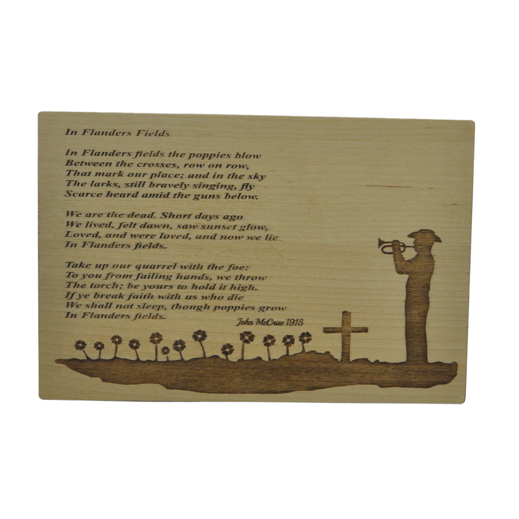 Flanders Field Poem