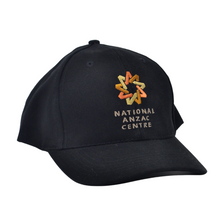 Load image into Gallery viewer, National Anzac Centre Black Cap
