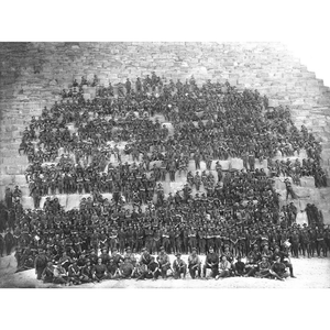 Boys On The Pyramid A2 Print