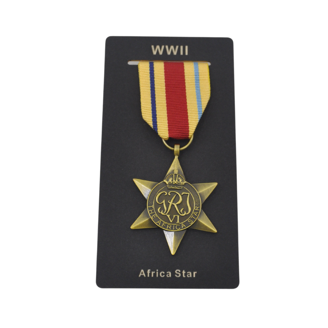 Africa Star 1940-1943 Medal with Ribbon